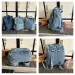 Retro Denim Womens Backpack Canvas Shoulders Bag College Knapsack Big Packbag Travel Rucksack Student Jeans Mochila Y2K_voghion.com