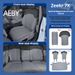 AEBY For ZEEKR 7X 2025 Car Seat Cushion Backrest Set Custom Fit Anti-slip Bottom Easy Install All-Season Covers 2024 New_voghion.com