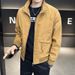 Spring and Autumn Seasons Handsome Versatile Baseball Suit Stand up Collar Coat Minimalist Trendy Brand Windbreaker High_voghion.com