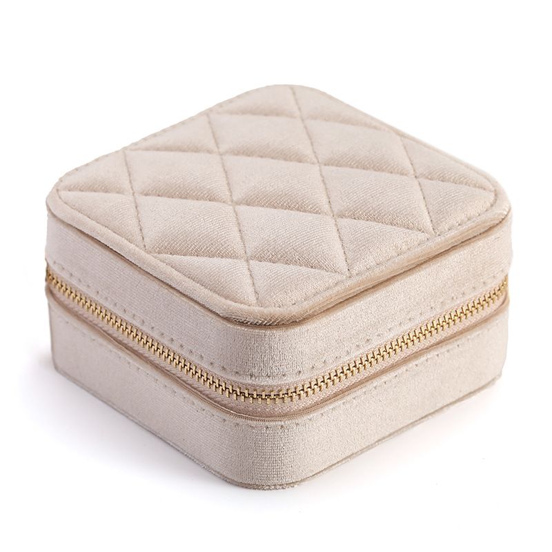 Honeycomb Jewelry Organizer Box - Multi-Compartment Storage For Earrings, Rings & Necklaces_voghion.com