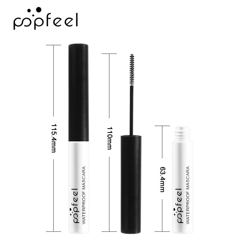 Mascara POPFEEL Long Fine Mascara is waterproof, anti-make-up en vlekt niet snel._voghion.com