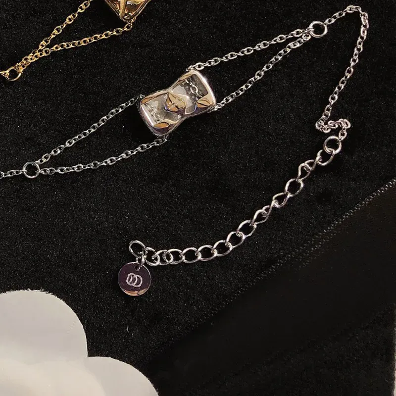 Braccialetti di design per donne con timbro, bracciale in acciaio inossidabile, catena con carta di benedizione per regalo di San Valentino_voghion.com