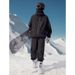 Resort Goods Nieuwe Chinese Rode Skiset voor Heren met Fleecevoering Waterdicht Outdoor Bergsportpak_voghion.com