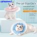 Double-layer Cat Cone, Dual-purpose Lightweight All-round Protection For The E-neck Wound After Neck Surgery_voghion.com