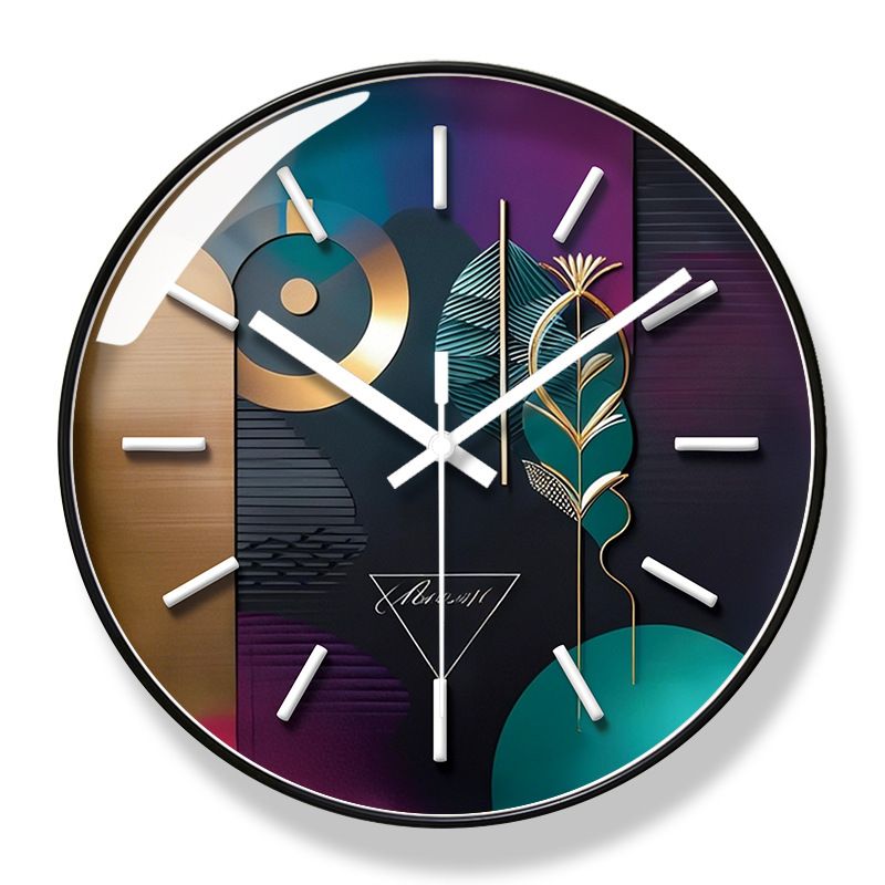 Yipula 7037 Living Room Home Silent Creative Quartz Bedroom Decorative Wall Clock_voghion.com