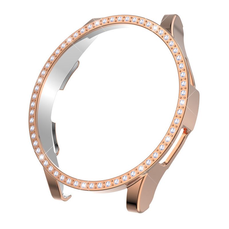 Custodia Diamond per Samsung Galaxy Watch 5/5 pro/4 44mm 40mm Cover PC Protezione paraurti completa Galaxy watch4 classic_voghion.com