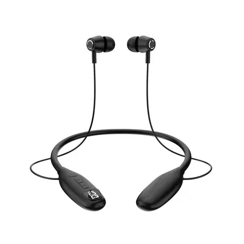 X168 Wireless Earphone High Fidelity Intelligent Noise Cancelling IPX5 Waterproof Bluetooth Foldable Neckband Stereo_voghion.com
