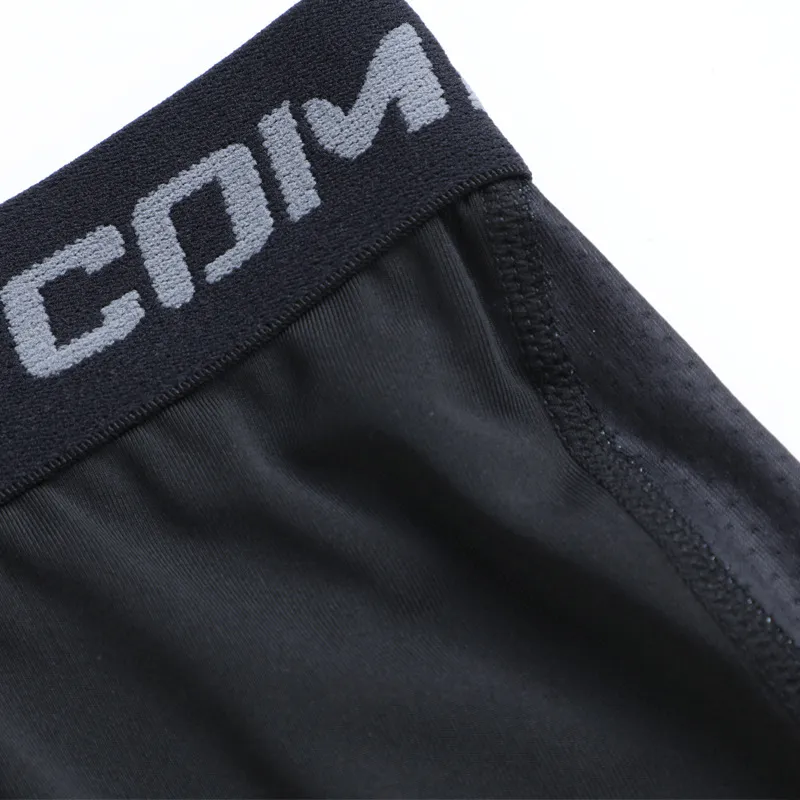 Men's clothing Sports leggings Men's pants Breathable quick drying five quarter pants Outdoor basketball running fitness_voghion.com