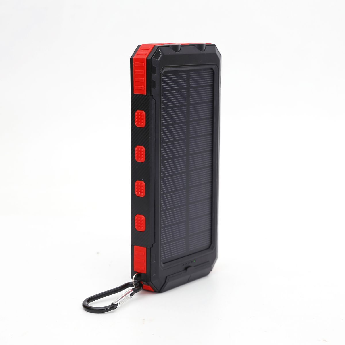 Carregador solar 20000mAh Power Bank Carregador de telefone solar portátil, 2 lanternas USB/LED com bússola para atividades ao ar livre_voghion.com