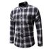 CT New Men's Slim Fit Floral Long Sleeve Fashion Business Casual Shirt_voghion.com