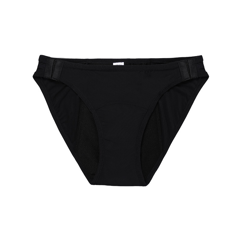 Mid-waist four-layer menstrual period to prevent lateral leakage of menstrual period large size physiological underwear_voghion.com