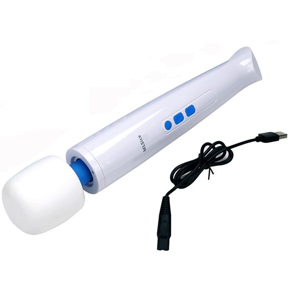Riesiger Zauberstab, G-Punkt-Massagegerät, Klitoris-Stimulator, Vibrator für Erwachsene, USB-Aufladung, großer AV-Stick, weibliches Sexspielzeug für die Frau_voghion.com