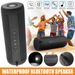 Altoparlante portatile wireless Bluetooth, lettore musicale impermeabile, soundbar, altoparlante stereo, supporta scheda TF, radio FM_voghion.com