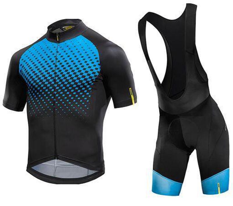 Vêtements pour hommes exclusif nouveau mavic cyclisme costume à manches courtes bavoir costume VTT route costume offre spéciale en gros_voghion.com
