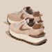Thick Soled Raised Apricot Colored Dad Female Internet Celebrity Super Hot Forrest Gump Shoes, 2024 Spring New Genuine_voghion.com