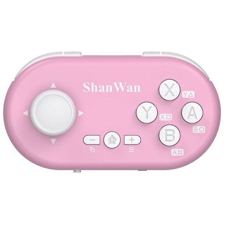 Shanwan Mini Bluetooth Game Switch Controller Hall Joystick PS4 Android PC Portable Q36pro_voghion.com