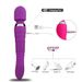 Rotierender, beheizter 360°-Doppelvibrator für Frauen, Klitoris-Stimulator, G-Punkt, großer Dildo, Vibrator für Frauen_voghion.com