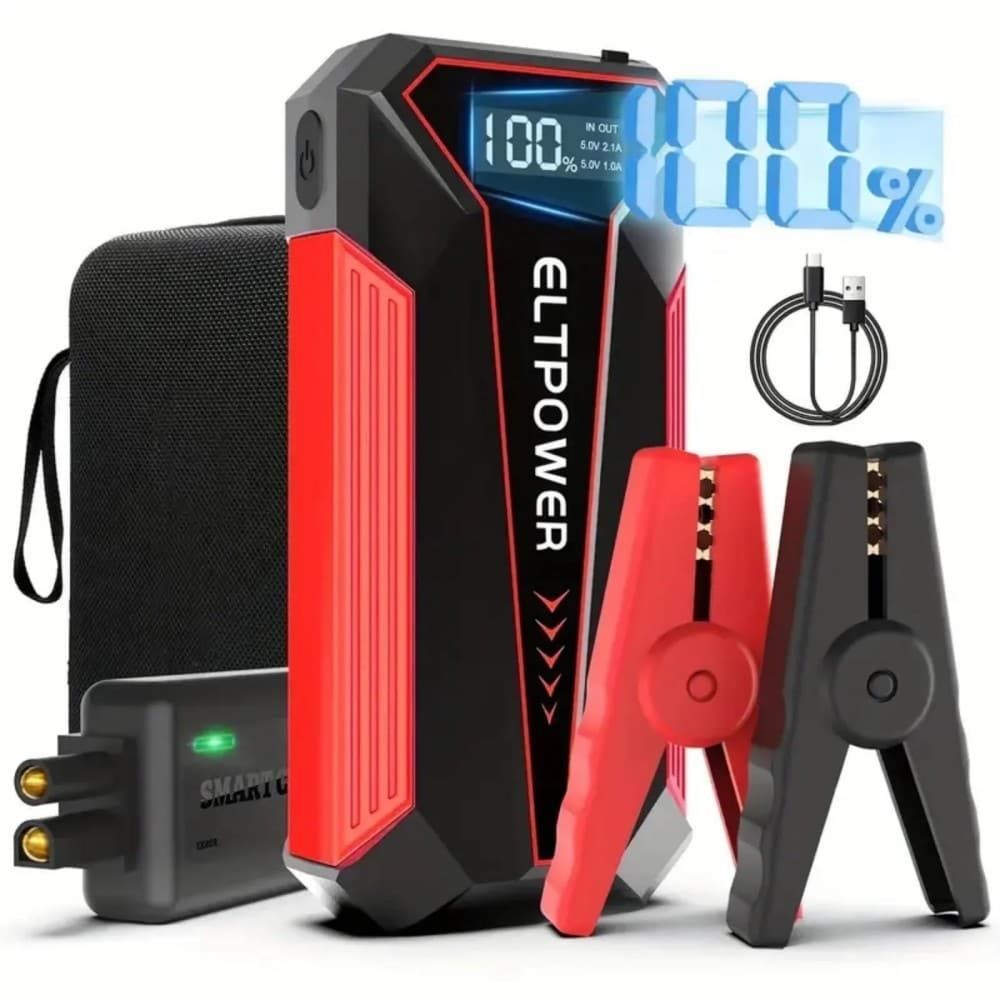 ET05 Car Battery Jump Starter, Red_voghion.com
