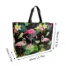 Reusable Eco Multifunctional Non-woven Shopping Flamingo Portable Folding Print Grocery Bag Clothing Storage Pouch_voghion.com