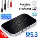 Upgraded Bluetooth 5.3 Audio Transmitter Receiver RCA 3.5mm AUX Jack USB Dongle Music Wireless Adapter For Car PC TV_voghion.com
