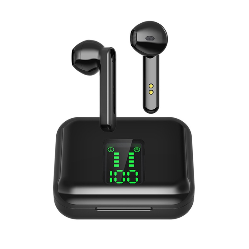 TWS Wireless Bluetooth-compatible 5.0 LED Digital Display Earphones Stereo Music Headset_voghion.com