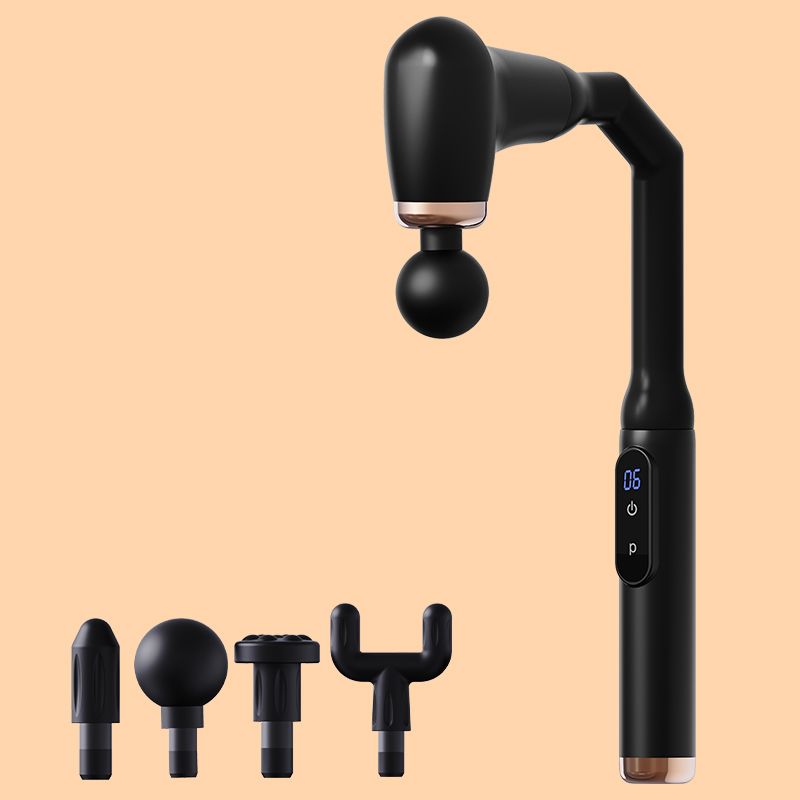 Fascial Massage Gun With Extendable Handle Elbow, Automase For Upper/Lower Deep Muscle Relief Relationship To Relieve_voghion.com
