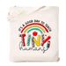 Teachers' Day Gift Printed Canvas Bag Shoulder Bag Folding Bag Tote Bag Shopping Bag_voghion.com