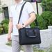 Men's Handbags Horizontal Canvas Oxford Cloth Briefcase One Shoulder Messenger Computer File Commuter Bag_voghion.com