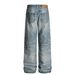 Herrenbekleidung und Damen High-End-Retro-Digitaldruck-Kettendesign Herren-Lockere Jeans_voghion.com