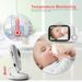 VB603 Video Baby Monitor 2,4G trådlös med 3,2 tum LCD 2 Way Audio Talk Night Vision Övervakning Säkerhetskamera Barnvakt_voghion.com