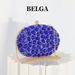New Socialite Oval Large For Women Dress Party Clutch Royal Blue Inlaid Diamond Handbag Evening Bag_voghion.com