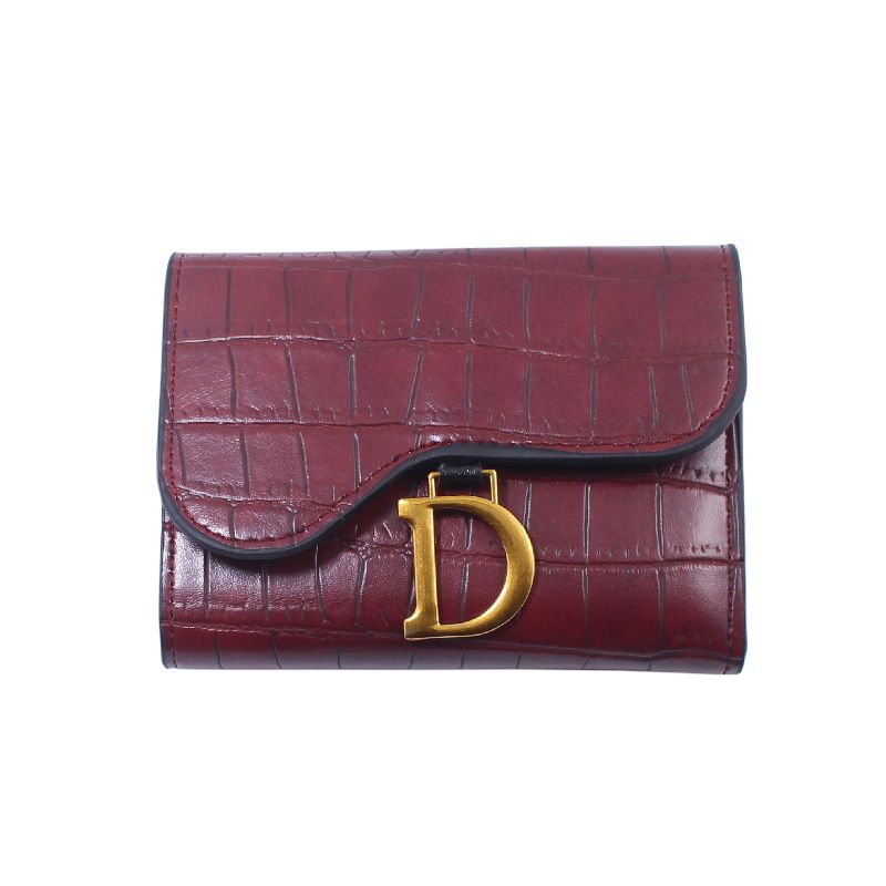New Card Wallet Women S Small And Fashionable Crocodile Pattern Large Capacity Multi Card Slot Ultra Thin Coin Purse Short Female_voghion.com