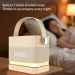 NEW Smart Light Wake-Up Speaker 3-in-1 White Noise Machine Sleep Device Bedroom Home Appliance Alarm Clock Bluetooth Box_voghion.com