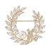 Strong Light Freshwater Pearl High-end Olive Branch Brooch Niche High-end Elegant Suit Pin Accessories High-end Corsage_voghion.com