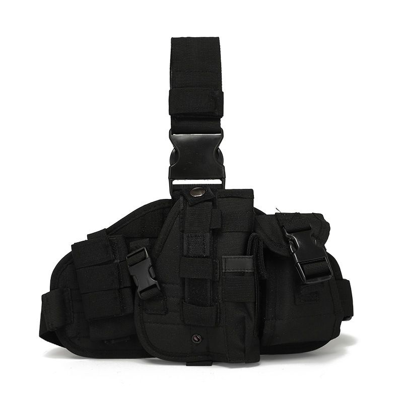 Men's Bags Factory Spot Tactical Gun Holster Dog Bag Leggings Bag Molle Accessory Bag Wild Tactical Combination Leg Cover_voghion.com