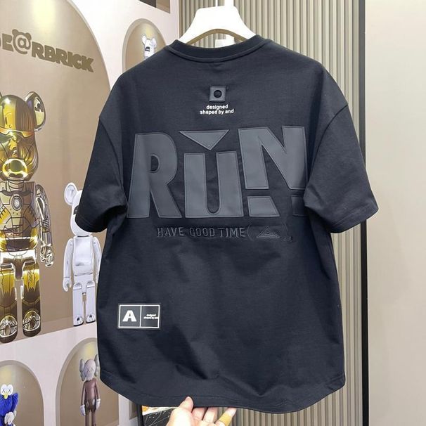 Ljetna majica kratkih rukava za muškarce 2025., cool i lijepa tanka, široka, s polurukavima_voghion.com