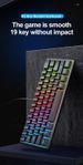 Wired Typing Mechanical Feeling Keyboard Gaming RGB Dazzle Color Illuminated Membrane Portable Keypad_voghion.com
