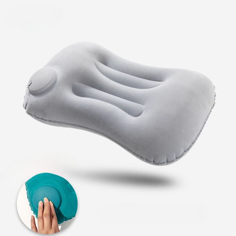 Cojín inflable portátil y plegable para realzar los glúteos, ideal para festivales y stands de música._voghion.com