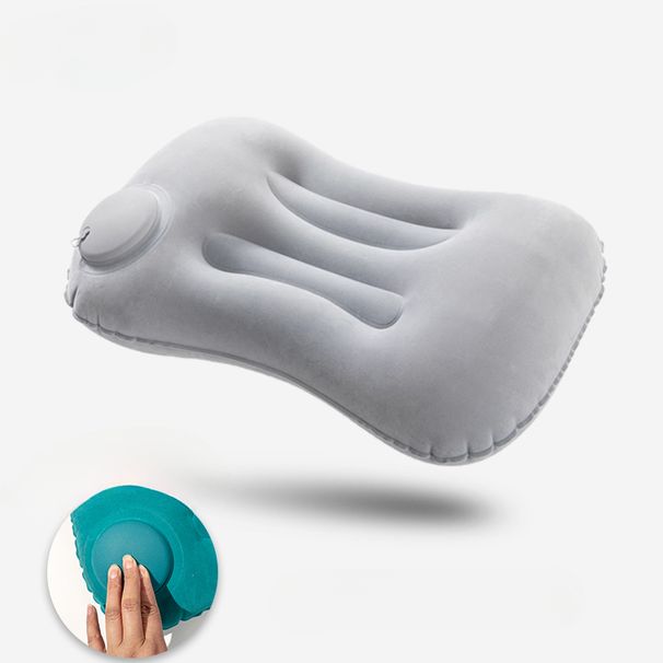 Cojín inflable portátil y plegable para realzar los glúteos, ideal para festivales y stands de música._voghion.com