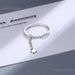 2025 Nuovi arrivi Materiale in rame resistente regolabile, anello da donna, accessorio popolare, catena ad anello universale alla moda_voghion.com