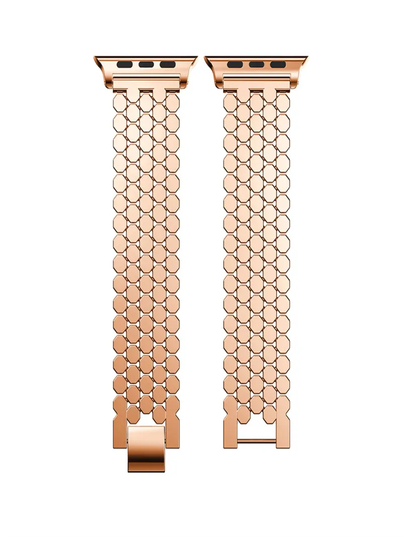 1 stk Fiskeskala rustfrit stål iWatch-bånd 42/44/45/49 mm 38/40/41 mm til iWatch Series Ultra Se 8/7/6/5/4/3/2/1_voghion.com