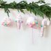 Sweet Christmas Foam Ornament Set – Cartoon-Style Donut, Lollipop, Ice Cream Cone & Candy Cane Decor For Tree, Home & Party (4 Pcs, OPP Bag)_voghion.com