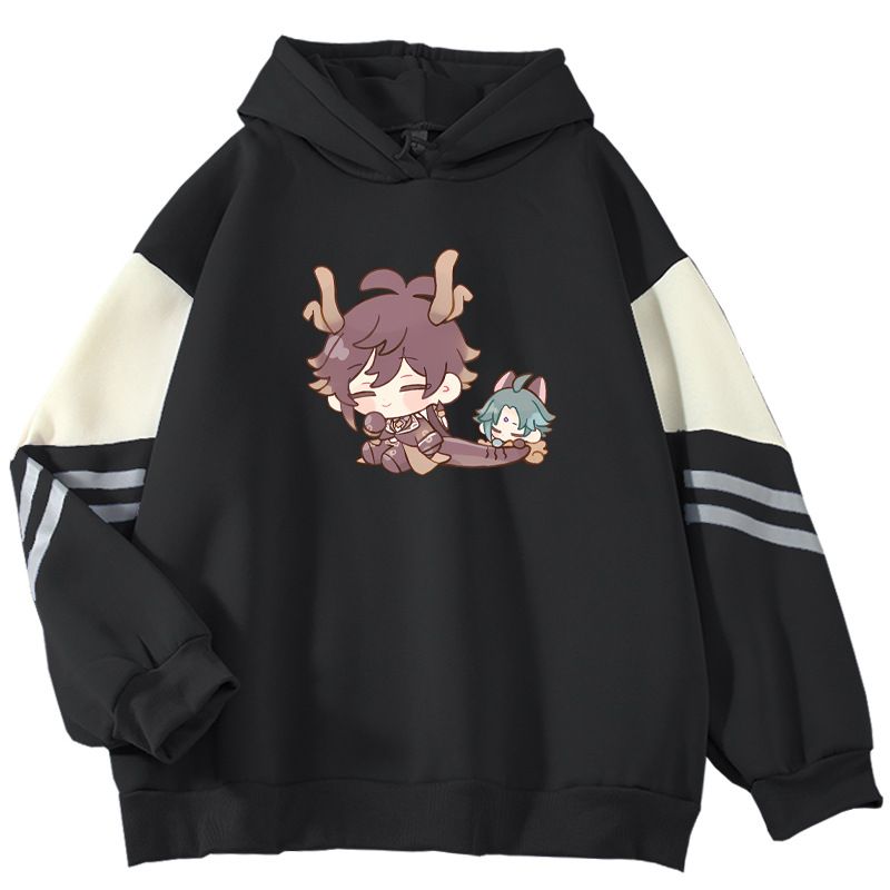 Sweat-shirt à manches longues pour célébrités d'Internet, nouveau design tendance, printemps et automne 2024_voghion.com