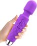 Personal Massager With 20 Vibrating Patterns 8 Speeds Body Massager Cordless Rechargeable_voghion.com