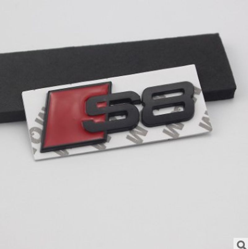 Suitable for metal stickers S3 S4 S5 S6 S8 tail Audi sport modification label SE car sticker_voghion.com