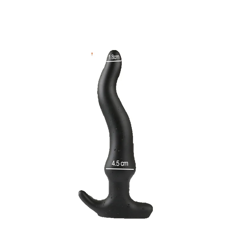 Plug anal à tige allongée pour hommes et femmes, dispositif de masturbation, jouet sexuel SM à insertion profonde_voghion.com
