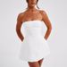 Sexy trägerloses A-Linien-Minikleid für Damen, Frühlingskleid für Partys (XS-L) – Figurbetontes Kleid mit hoher Taille, perfekt für Ausgehen und Clubbesuche_voghion.com