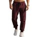 Men's Performance Joggers – Fleece-Lined Cationic Tapered Pants With Zippered Cuffs (S-3XL, 4 Heritage Tones)_voghion.com
