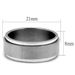 TK2919 - High polished (no plating) Stainless Steel Ring with No Stone_voghion.com