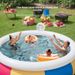 Pursuefree Three-Color Round Outdoor Large Inflatable Children's Foldable Swimming Pool_voghion.com